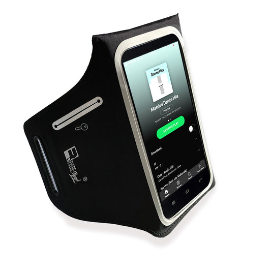 Waterproof Samsung Galaxy Ultra S25/S24/S23/S22/S21/S20 Running Armband with Extra Pockets for Keys, Cash and Cards. Phone Arm Holder for Sports, Gym
