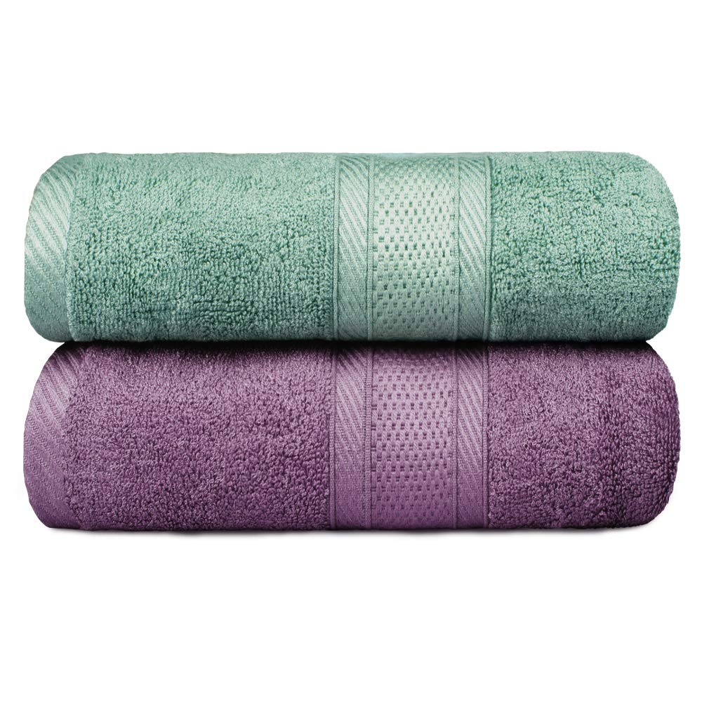 Yoofoss Bamboo Face Cloths 10 Pack Baby Wash Cloths Towel (70x140 cm (2 Pack))
