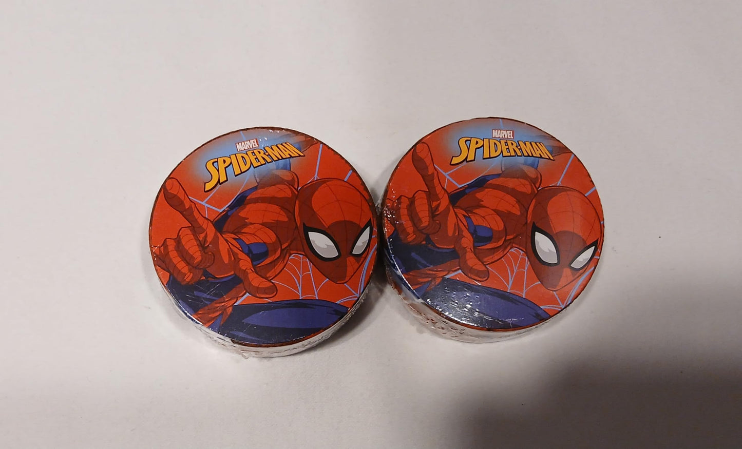 Lex's Linens Pack of 2 Spider-Man Magic Facecloths/Pack of 2 Spider-Man Magic Flannels