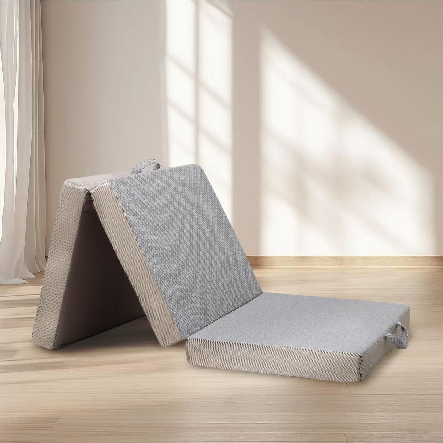 Gwydre Tri-fold 190 * 75 * 10cm Small Single Memory Foam Mattress