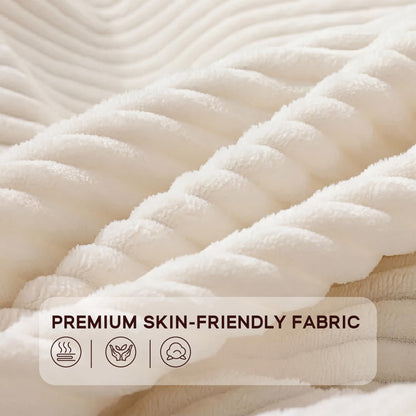 DAWNYIELD 3-in-1 Floor Sofa, High‑Density Foam Bean Bag Chair, Off-white