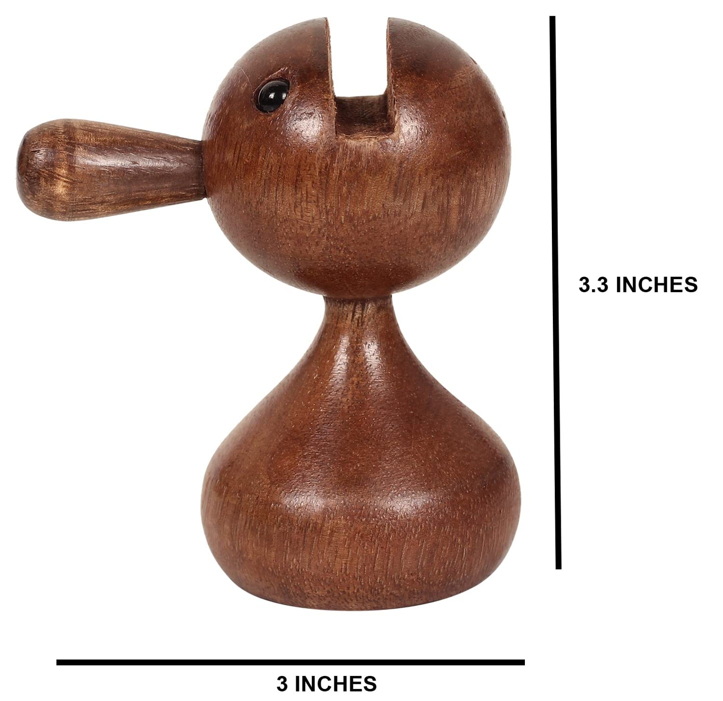ETROVES Wooden Spectacle Stand Display Eyeglass Holder Storage Desk Top Accessory 3.3 Inches