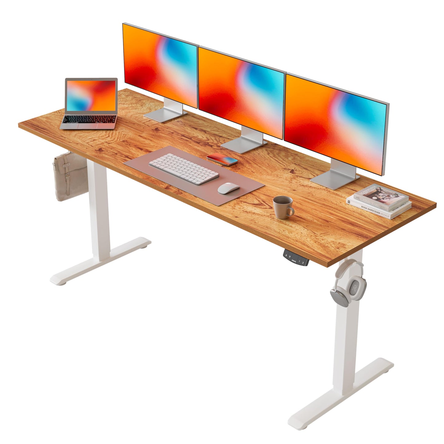 Agilestic Electric Standing Desk, 2 Memory Buttons, 160x60cm
