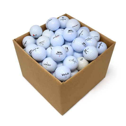 Second Chance Lake Golf Balls - 100 Assorted Recycled Grade A Used Golf Balls for Enhanced Distance - Great Selection Lake Balls for Golf Enthusiasts,