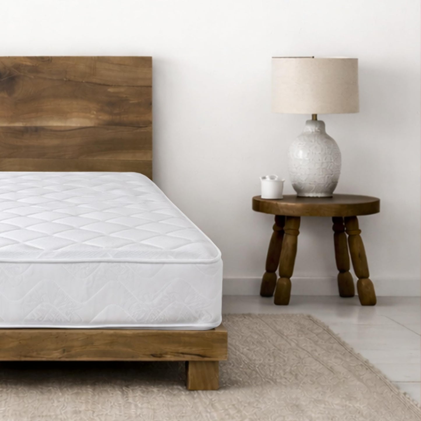 Starlight Beds CoolTouch Classic White Sprung Shorty Mattress