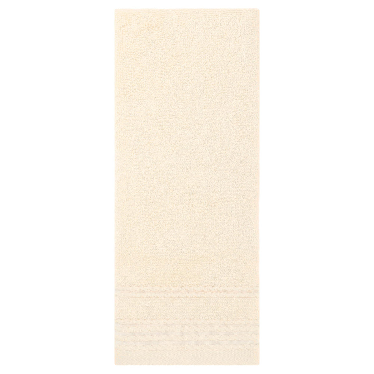 HMETOL Striped Comfort and Quick Drying Hand Towel Set 14 x 30 Inches