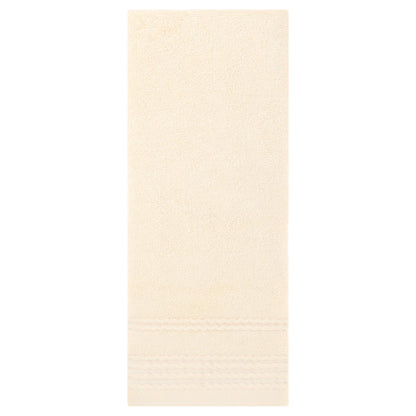 HMETOL Striped Comfort and Quick Drying Hand Towel Set 14 x 30 Inches