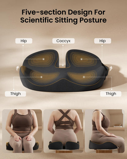 ProtoArc Extra Large Ergonomic Seat Cushion for Office Desk Chair