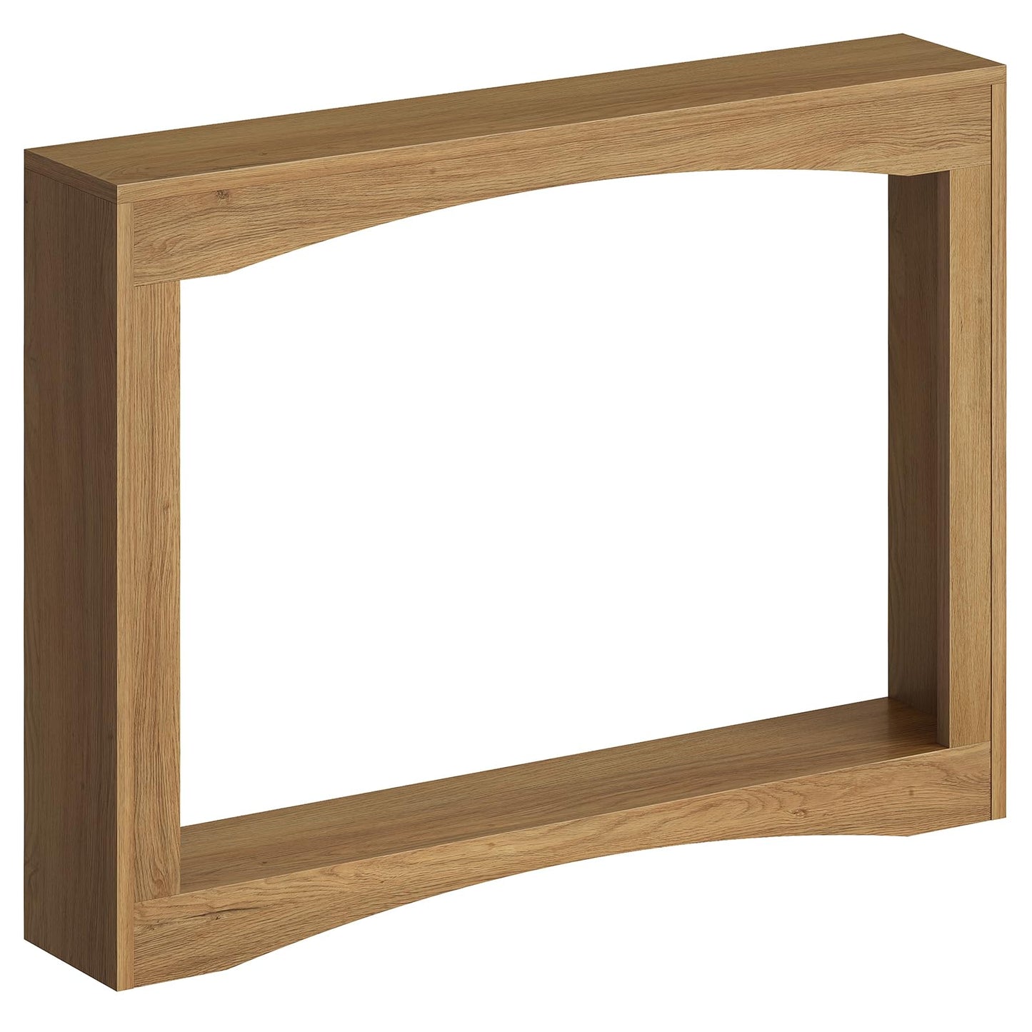 YATINEY Narrow Console Table, 15 cm Thin Entryway Table, Behind Couch Table for Small Spaces, Small Farmhouse Hallway Table, for Living Room, Hallway