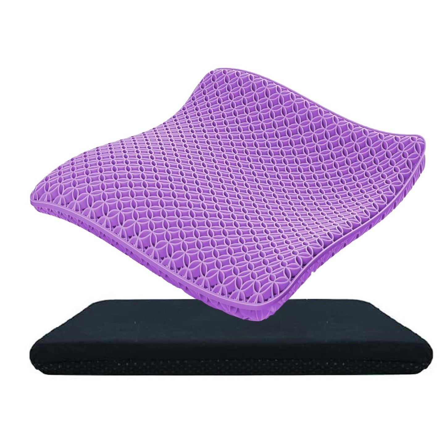 LCUHAVA Gel Seat Cushion new Honeycomb Design gel for Sitting Cool and Breathable Soft Sitter, Relieves Back and Tailbone Pain for Office Chairs