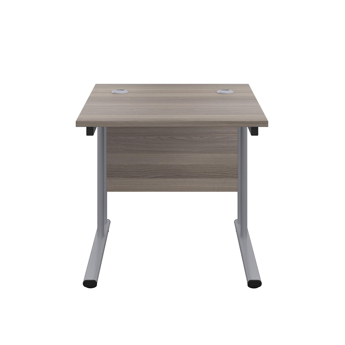Office Hippo Heavy Duty Rectangular Cantilever Office Desk, Home Office Desk, Office Table, Integrated Cable Ports, PC Desk For Office or Home