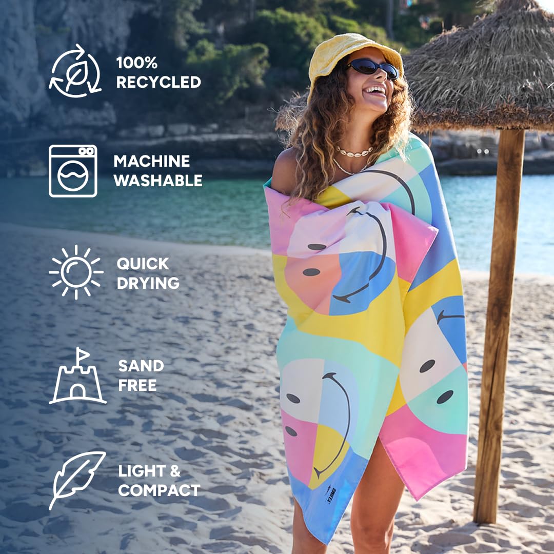 Dock & Bay Quick Dry Beach Towel - Calm, Extra Large