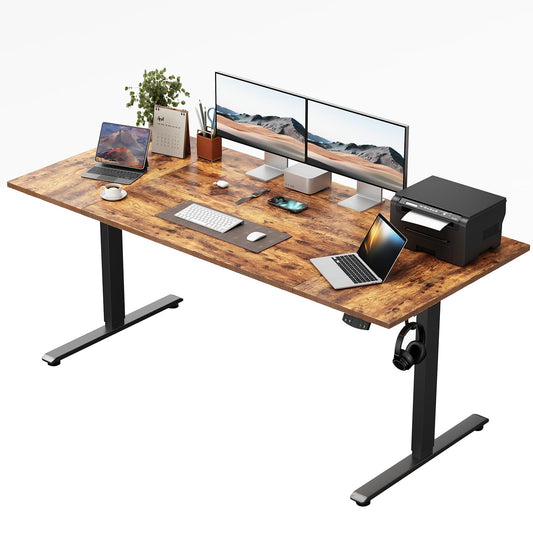 Klicelor Height Adjustable Electric Desk, 2 Memory Buttons, 120x80cm