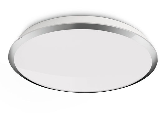 Philips MyLiving Denim LED Ceiling Light - (1 x 7.5 W), Chrome