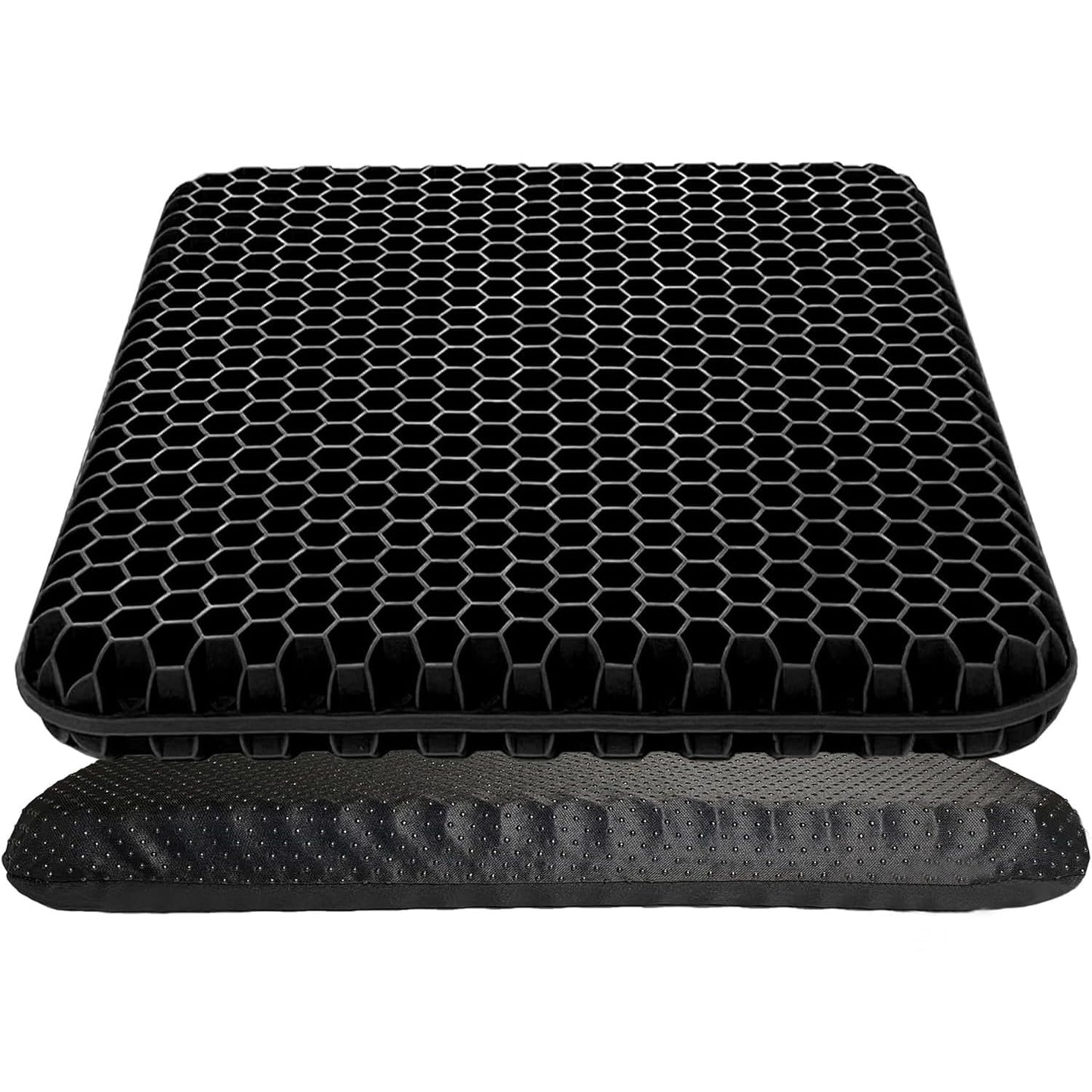 Chair Cushions,Car Seat Cushion,Honeycomb Gel wheelchair Cushion for Driving,Airplane,Travel,Orthopedic,Coccyx,Office,Desk,Pressure