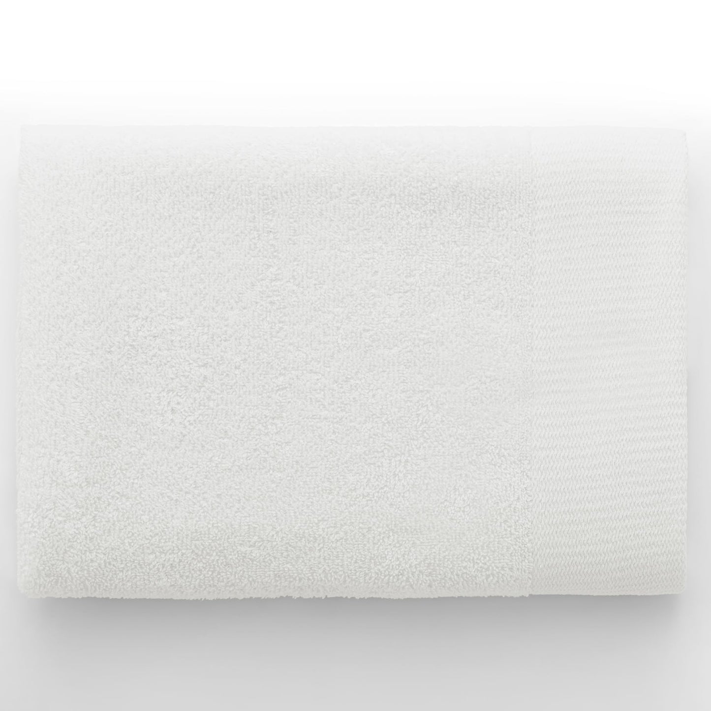 AmeliaHome Amari Towel White 50 x 100 cm 100% Cotton Quality Absorbent