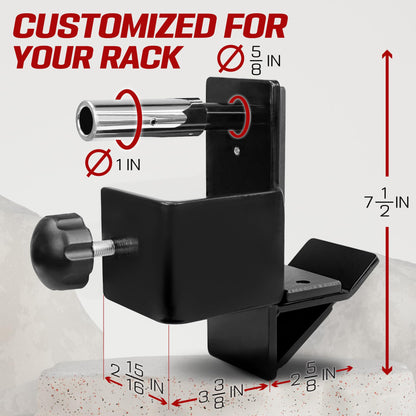 Yes4All QNGK J-Hook, 3x3 J Hooks Power Rack
