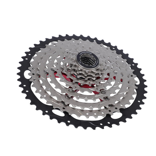 LANXUANR 9 Speed Mountain Bicycle Cassette Fit for MTB Bike, Road Bicycle?Super Light (11-50T)