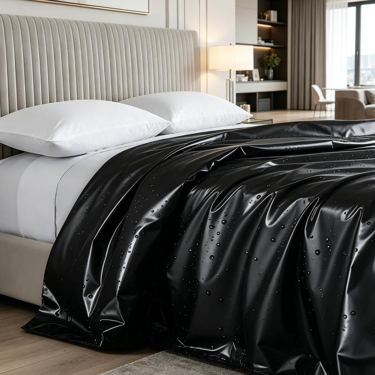 PVC Waterproof Sheet Pad Stain-Proof Oil-Resistant Bed Sheet Thickened Protective Cover for Nuru Massage Spa Upholstery Dressmaking