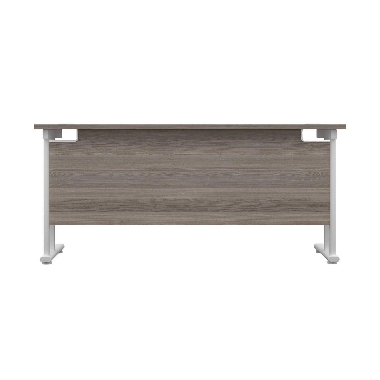 Office Hippo Heavy Duty Rectangular Cantilever Office Desk, Home Office Desk, Office Table, Integrated Cable Ports, PC Desk For Office or Home