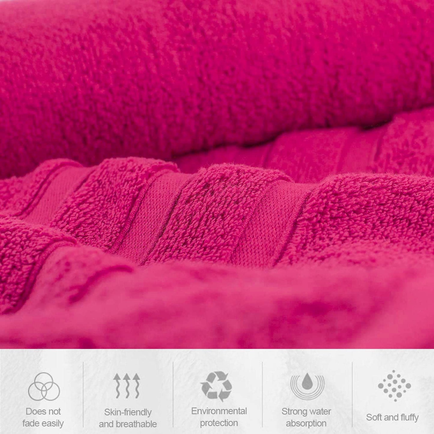 Uk Furniture 2 Pack Extra Large|95x200cm| Super Jumbo Bath Sheet Towels100% Egyptian Cotton 700GSM Super Soft Towel Set. (Pink)