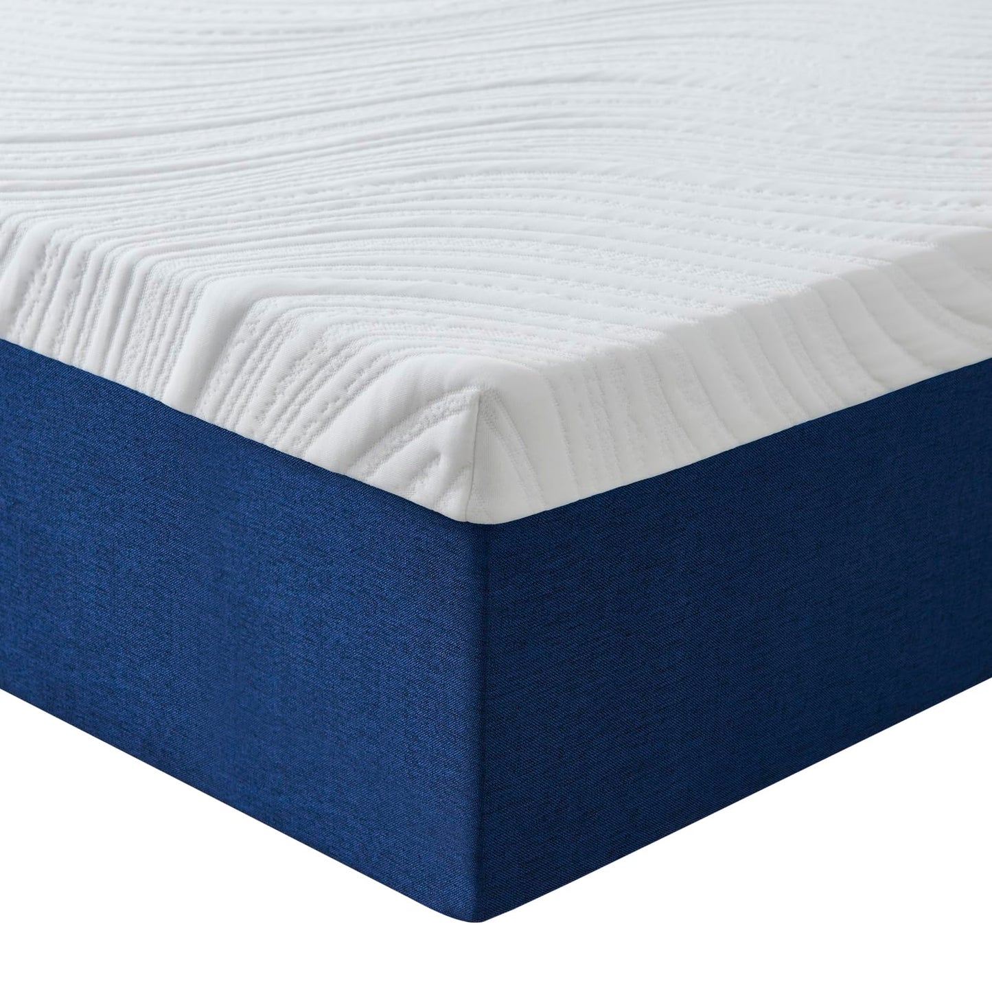 Hiimgo Single Mattress Memory Foam - Orthopaedic Medium Firm Support, Breathable Carved Knitted Cover for Back Pain & Pressure Relief (190x90x20cm)