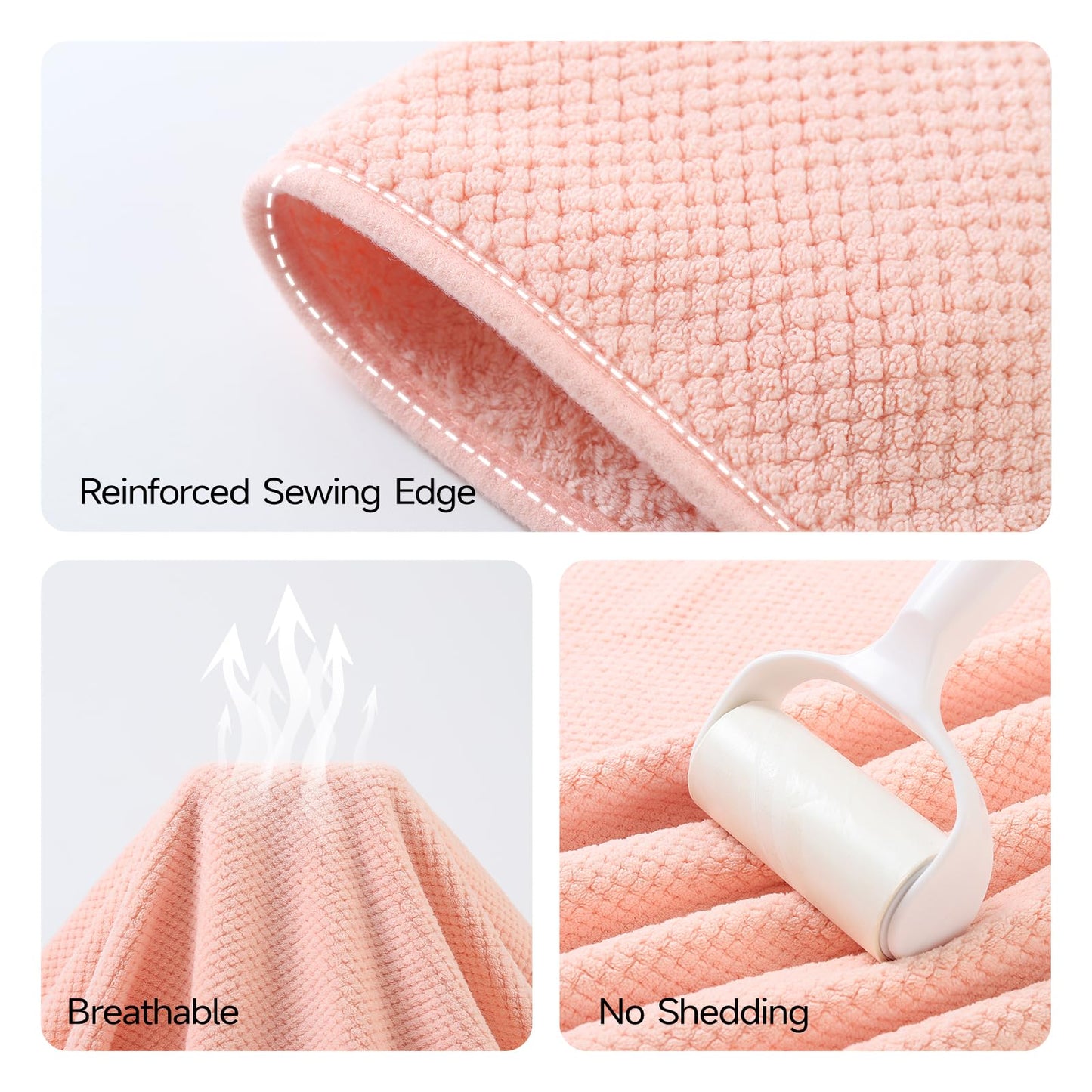 REDKISS 1-Pack Extra Large Bath Towels-100x200CM Microfibre Towel for Adult