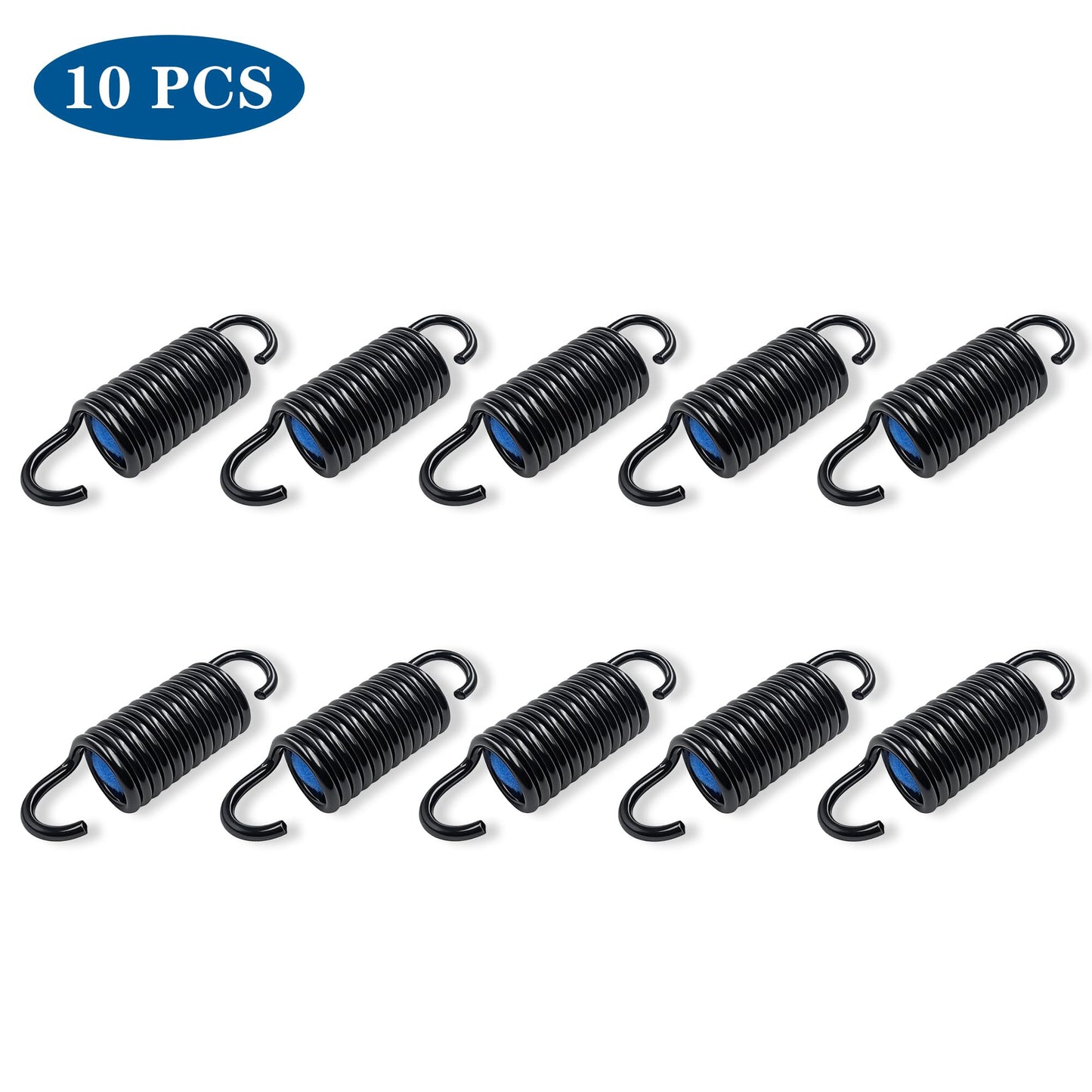 Dlfeue 10 Pcs 2-1/2 Inch Electric Recliner Mechanism Tension Spring