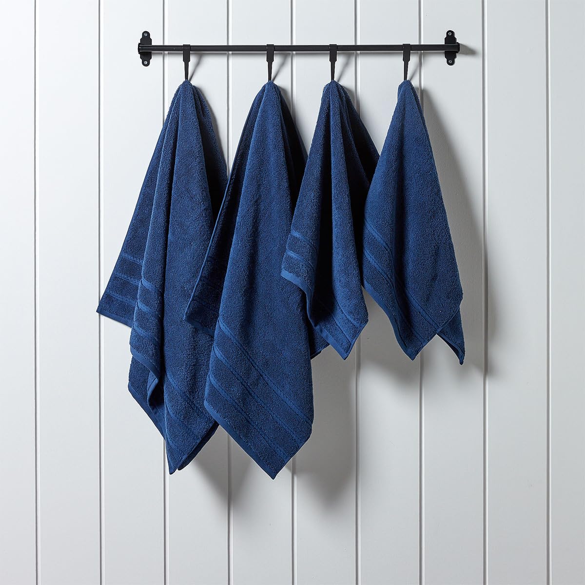 Christy Antalya Family Towel Set | 6 Piece | 100% Turkish Cotton | 600GSM | Soft Plush Luxury Towel Set | 2 Bath Sheets 2 Bath Towels 2 Hand Towels