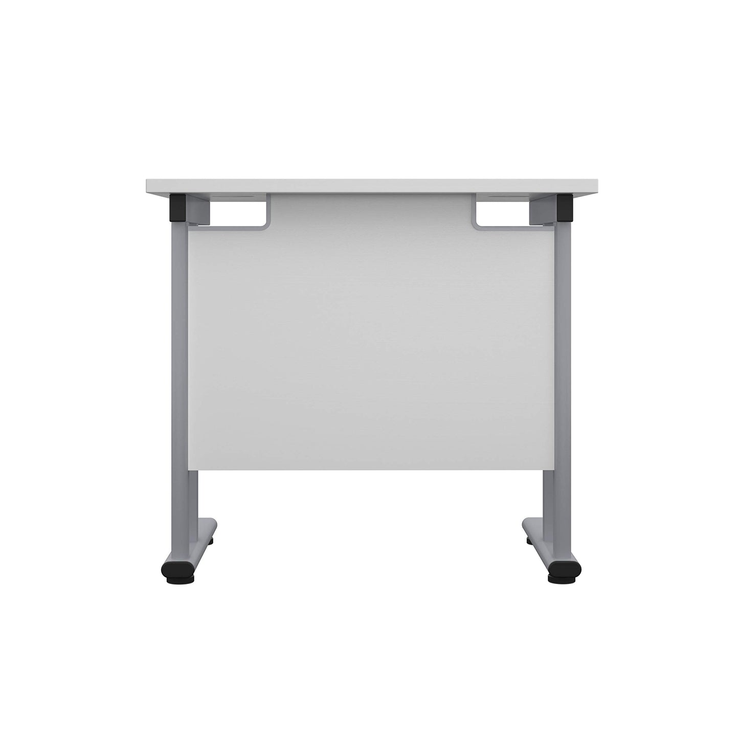 Office Hippo Heavy Duty Rectangular Cantilever Office Desk, Home Office Desk, Office Table, Integrated Cable Ports, PC Desk For Office or Home