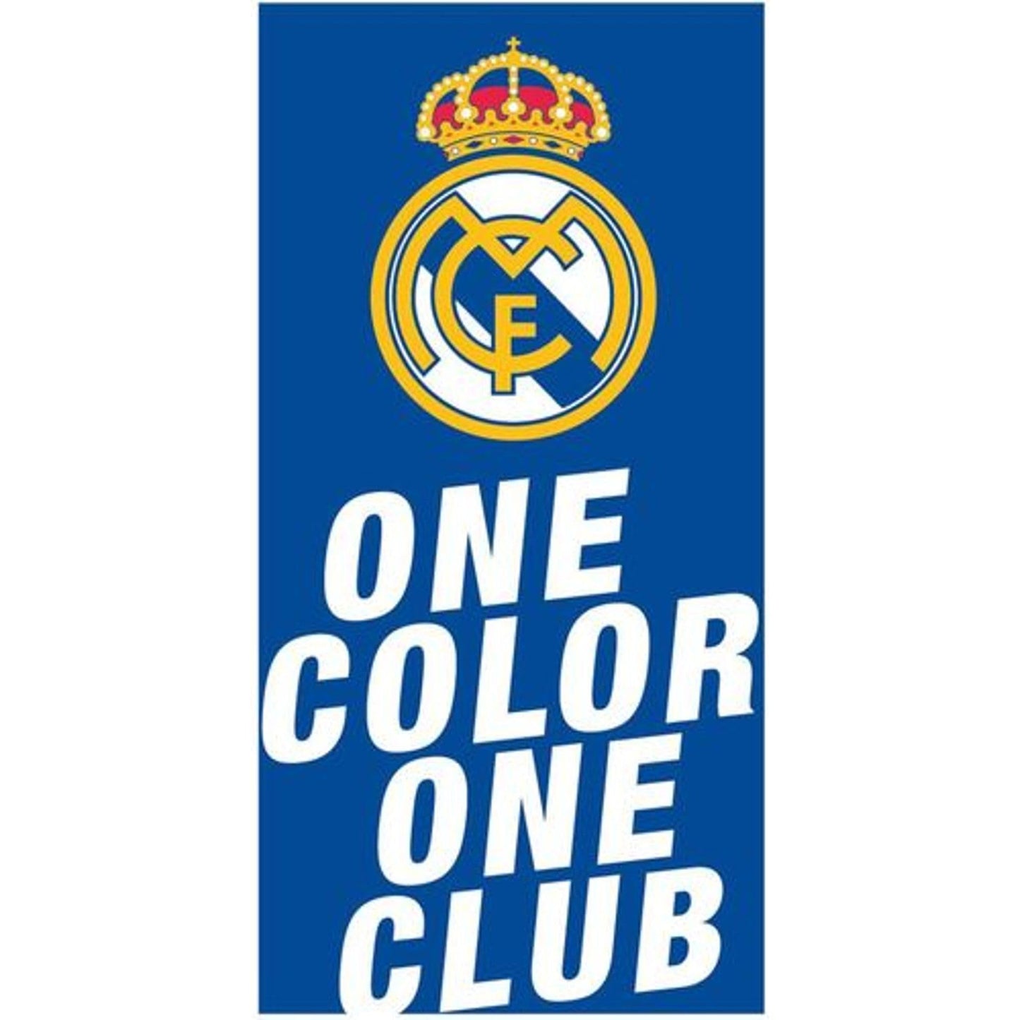 CERDÁ LIFE'S LITTLE MOMENTS Official Real Madrid Club Crest Towel with Iconic Colours