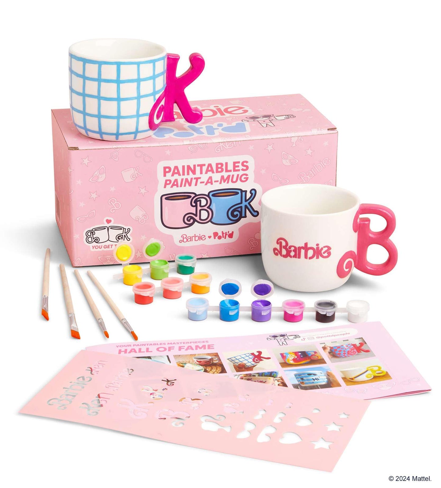 Barbie x Pottd Paint-a-Mug
