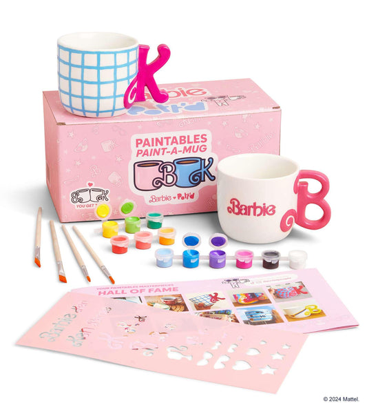 Barbie x Pottd Paint-a-Mug
