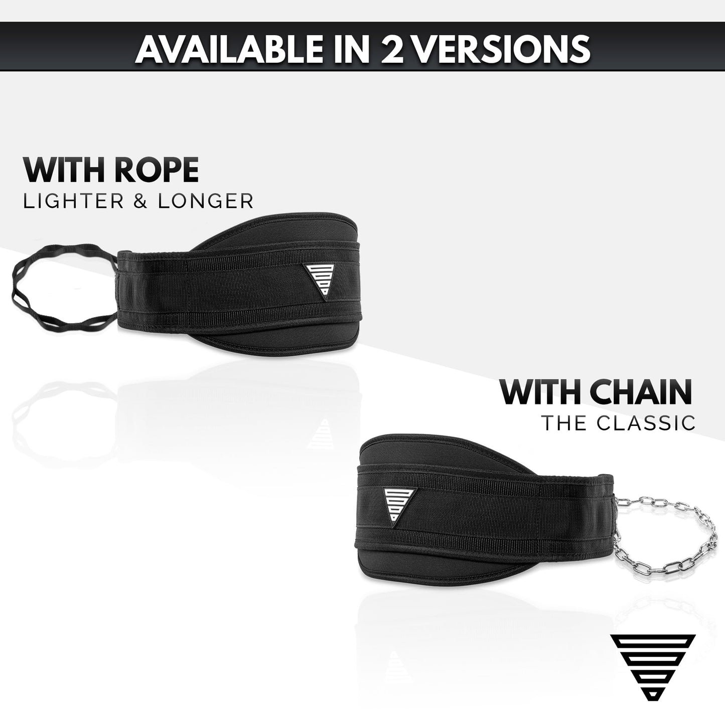 GORNATION Weight Belt Up to 1000 kg Load, Attaching an Extra Weight with Chain or Rope, Street Workout and Fitness, Stainless Steel Weight Belt