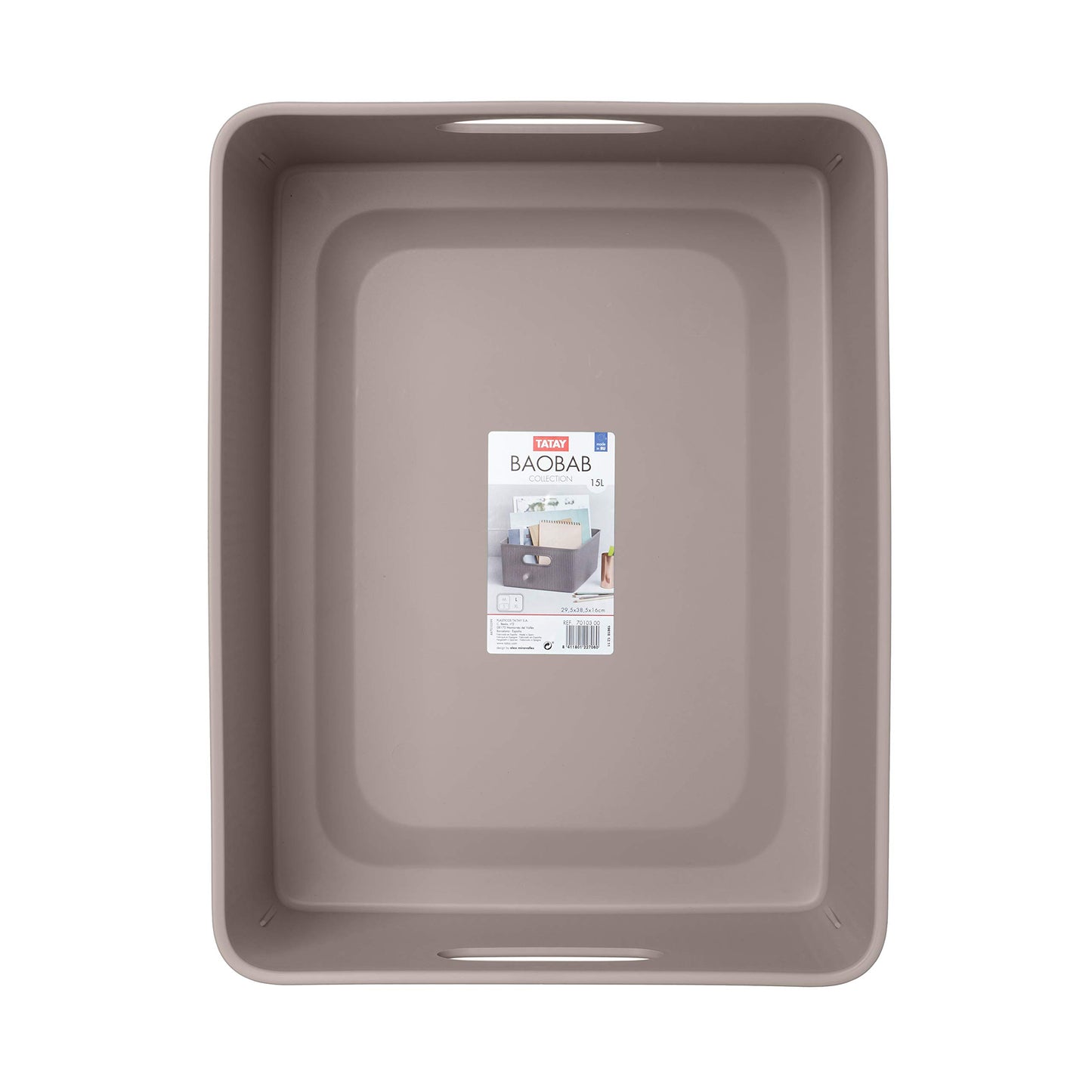 TATAY Storage Basket Baobab BPA-Free Compact Versatile Design