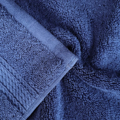 Superior Egyptian Cotton Pile Face Towel/Washcloth Set of 6, Ultra Soft Luxury Towels, Thick Plush Essentials, Absorbent Heavyweight, Guest Bath