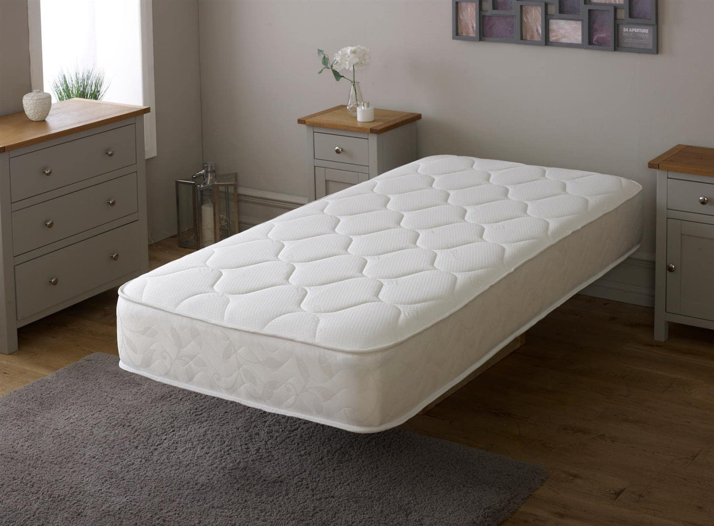 Starlight Beds Serene White European Single Size Mattress