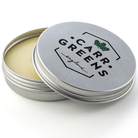 Carr Greens 100% Natural Deodorant Balm (60ml) - Up to 2 Months Supply - All-day Freshness for Men & Women - Aluminium, Plastic & Paraben-Free -