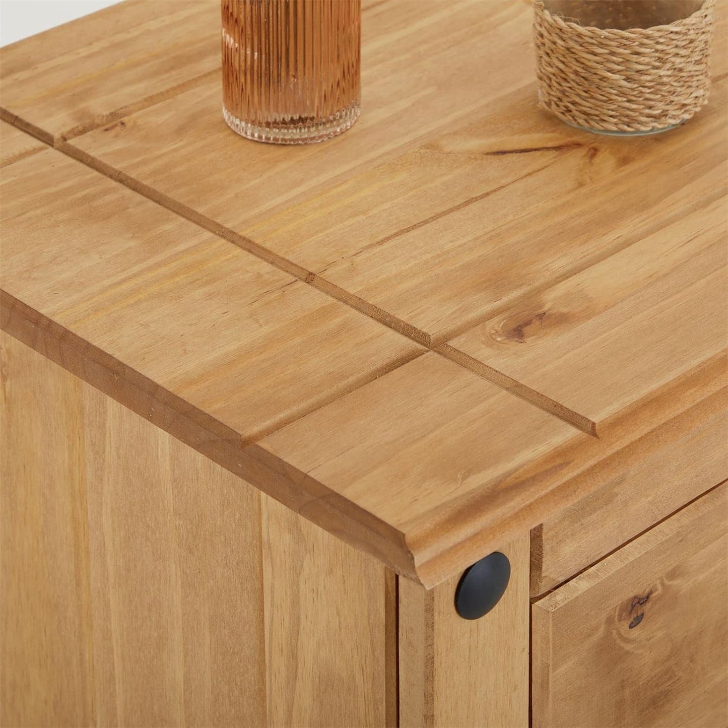 Corona 4 Drawer 1 Door Sideboard
