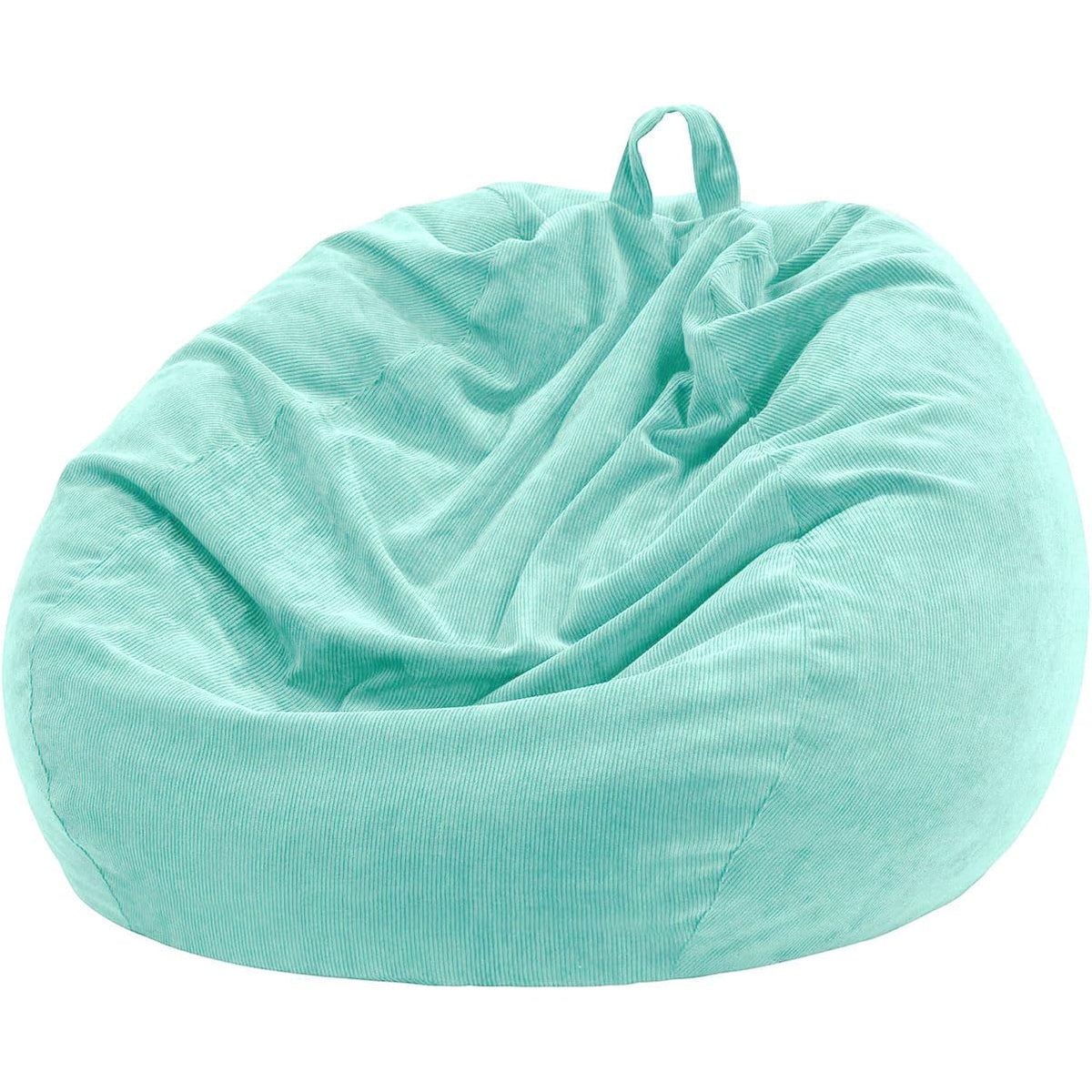 Nobildonna 3 ft Bean Bag Chair Cover No Filler for Adults and Kids 300L Extra Large Stuffed Animal Storage Bean Bag Washable Soft Premium Corduroy