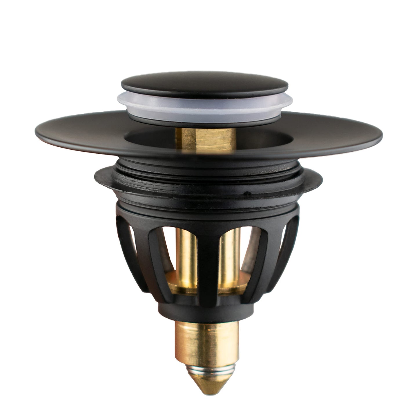 Xcel Home Matte Black Click Clack Pop-Up Basin Waste Plug Replacement 1 Pc