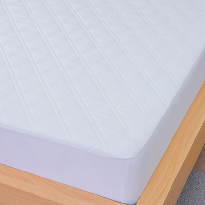 Sheet Story Quilted Small Double Mattress Protector - 40cm Deep Pocket - Hypoallergenic Mattress Protector Small Double Bed - Not Waterproof