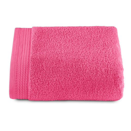 RIZO Top Towel ? Set of 1 Shower Towel ? Bath Towels ? 100% Combed Cotton ? 600 g/m2 ? Measure 70 x 140 cm ? Strawberry