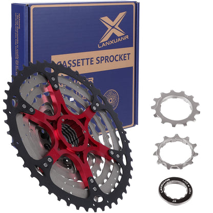 LANXUANR 8 Speed Mountain Bicycle Cassette Fit for MTB Bike, Road Bicycle?Super Light (11-46T)