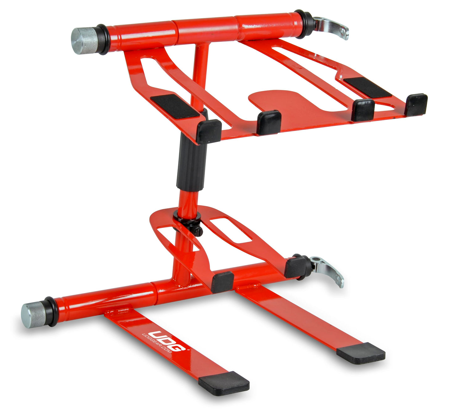 UDG Ultimate Digi Laptop Stand 360-Degree Swivel DJ, Red (U96113RD)