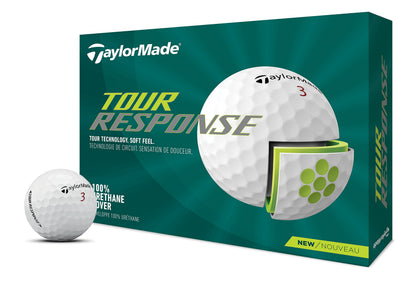 TaylorMade 2022 Tour Response Dozen, N7638401, White