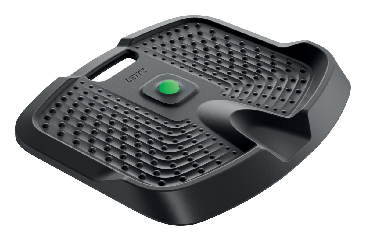 Leitz Ergonomic Anti Fatigue Mat for Standing Desk – PU Foam Cushioned, Non-Scratch, Wipeable, Fatigue Relief, Textured Mat for Home