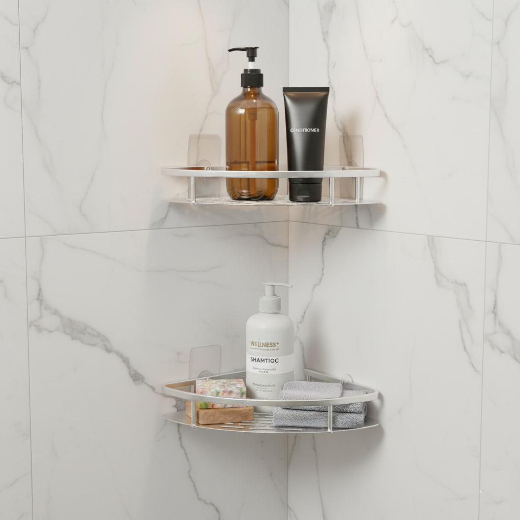 Instant Corner Shelf  Pack of 2