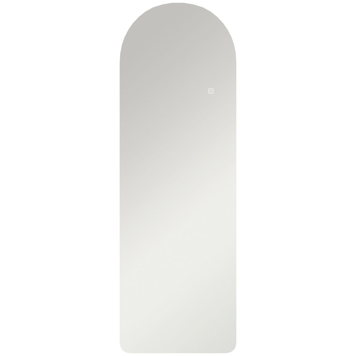 HOMCOM 120 x 40cm Arch Mirror, with LED Lights