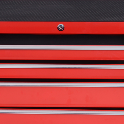 Roller Tool Cabinet Storage Chest Box Garage Workshop 7 Drawers Red Durhand